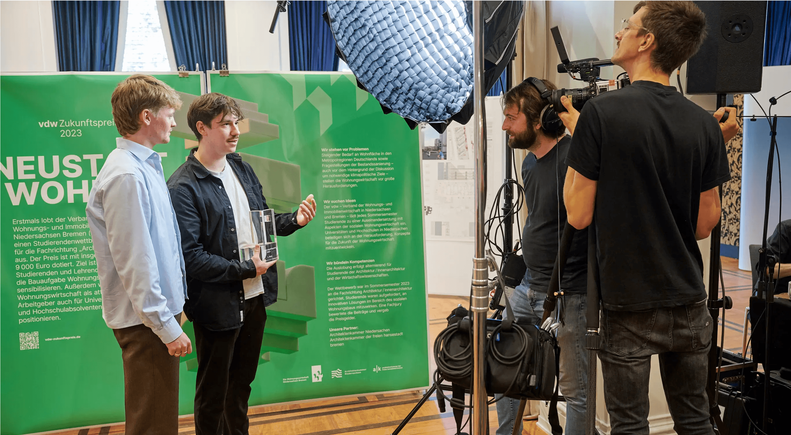 Symbolbild zum vdw Zukunftspreis 2023